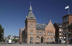 Das alte Gerichtsgebäude und die Haftanstalt in Esbjerg